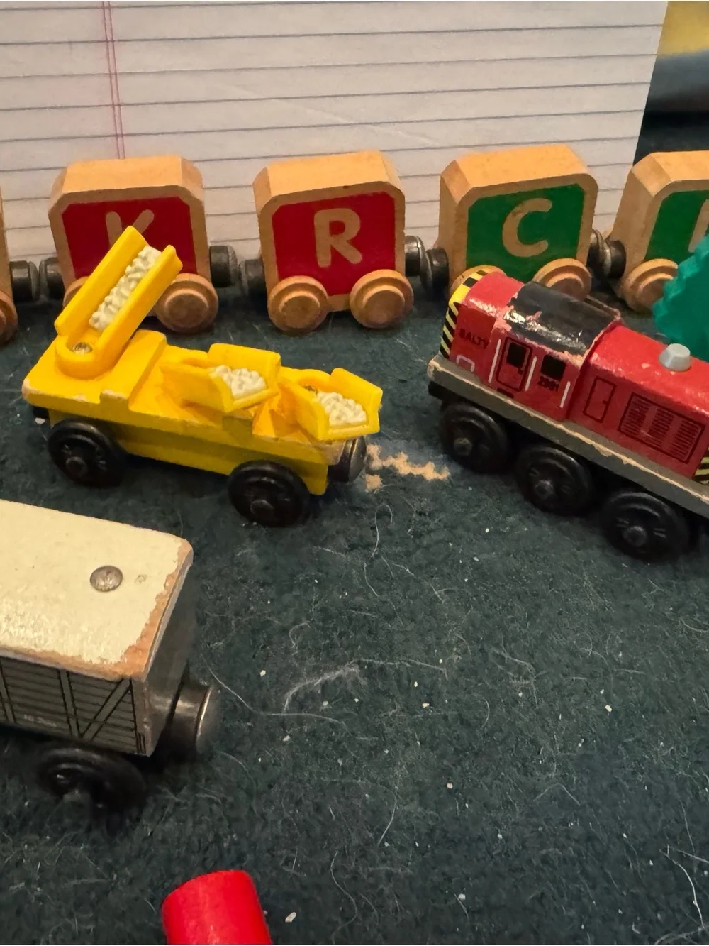 Thomas train large set - and others Wooden Train Toy Set